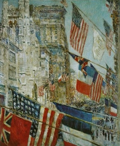 Alliierter Tag, Mai 1917 von Childe Hassam
